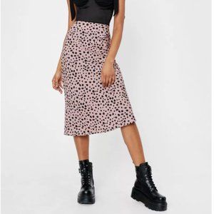 Nasty Gal- Midi Dalmatian Skirt